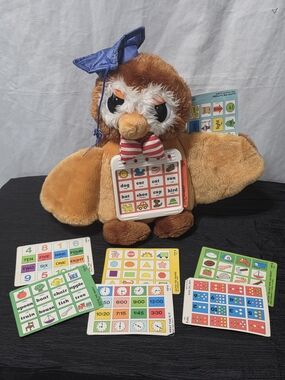 Vintage Dan Dee "Love & Learn" Professor Owl Educational Plush